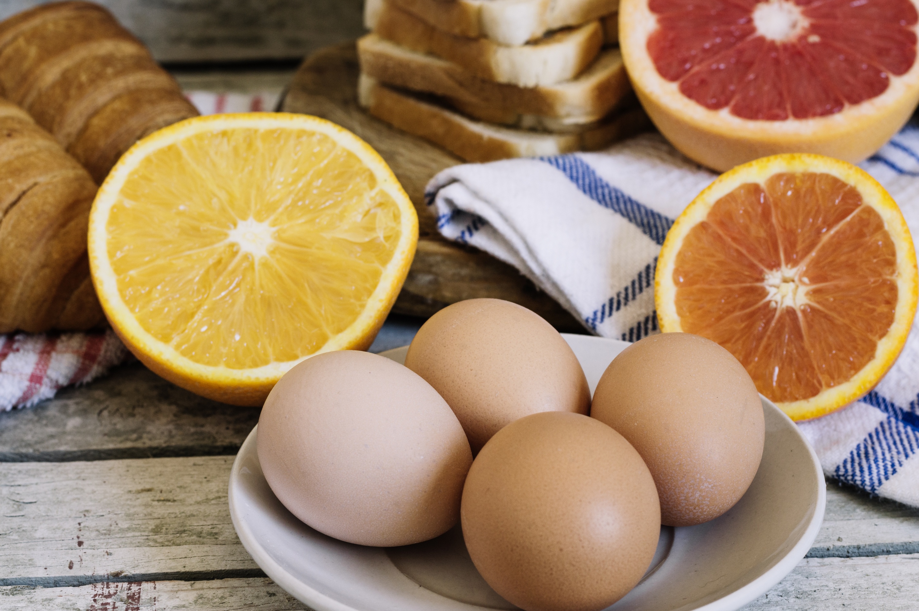 Диета Завтрак 2 Яйца Пол Апельсина