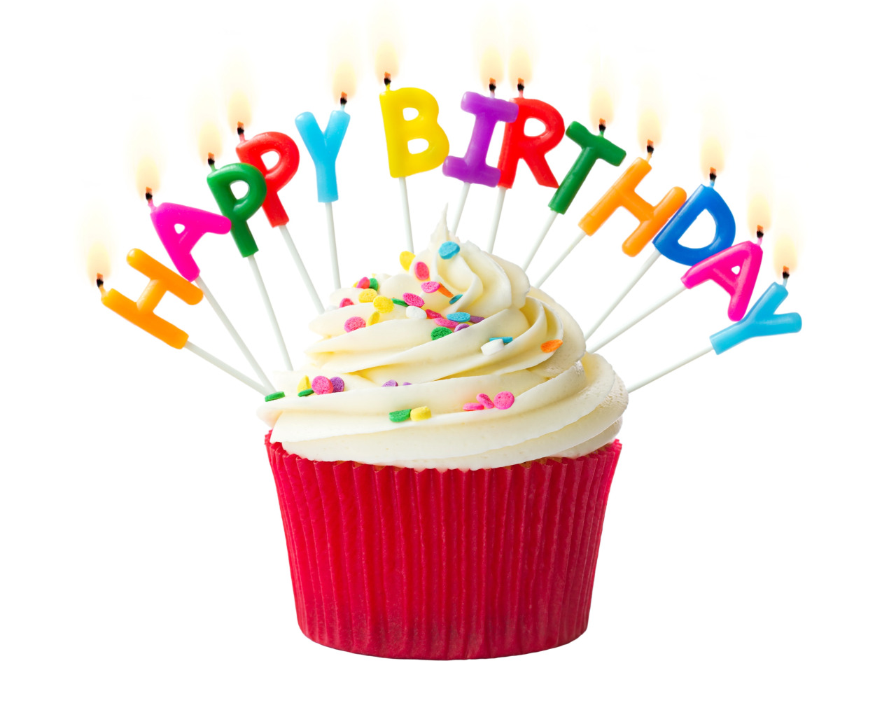 rainbow, cake, крем, Happy Birthday, colours, cupcake, кекс, celebration, c...