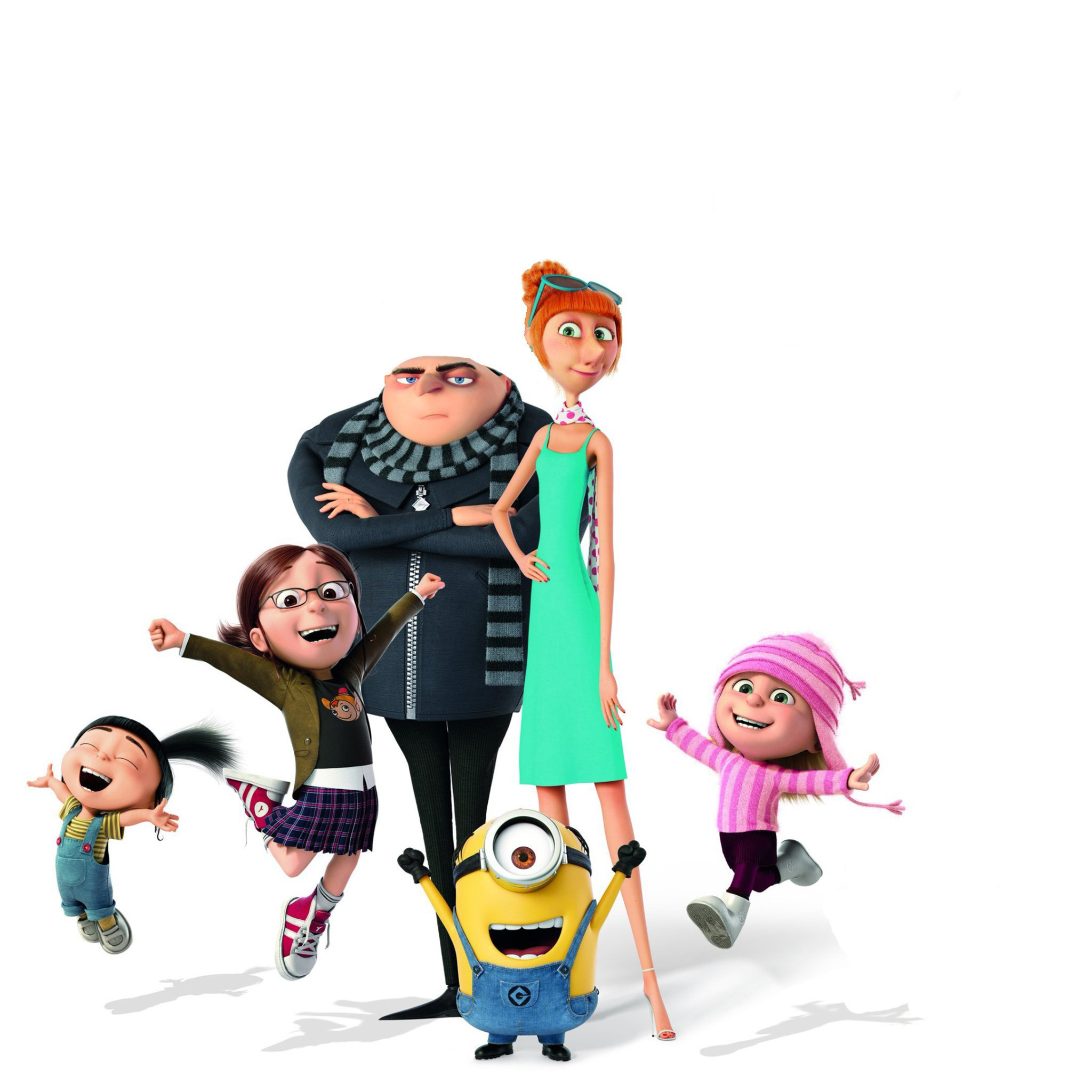 animated film, Despicable Me, kids, bald, Gru, minion, minions, animated mo...