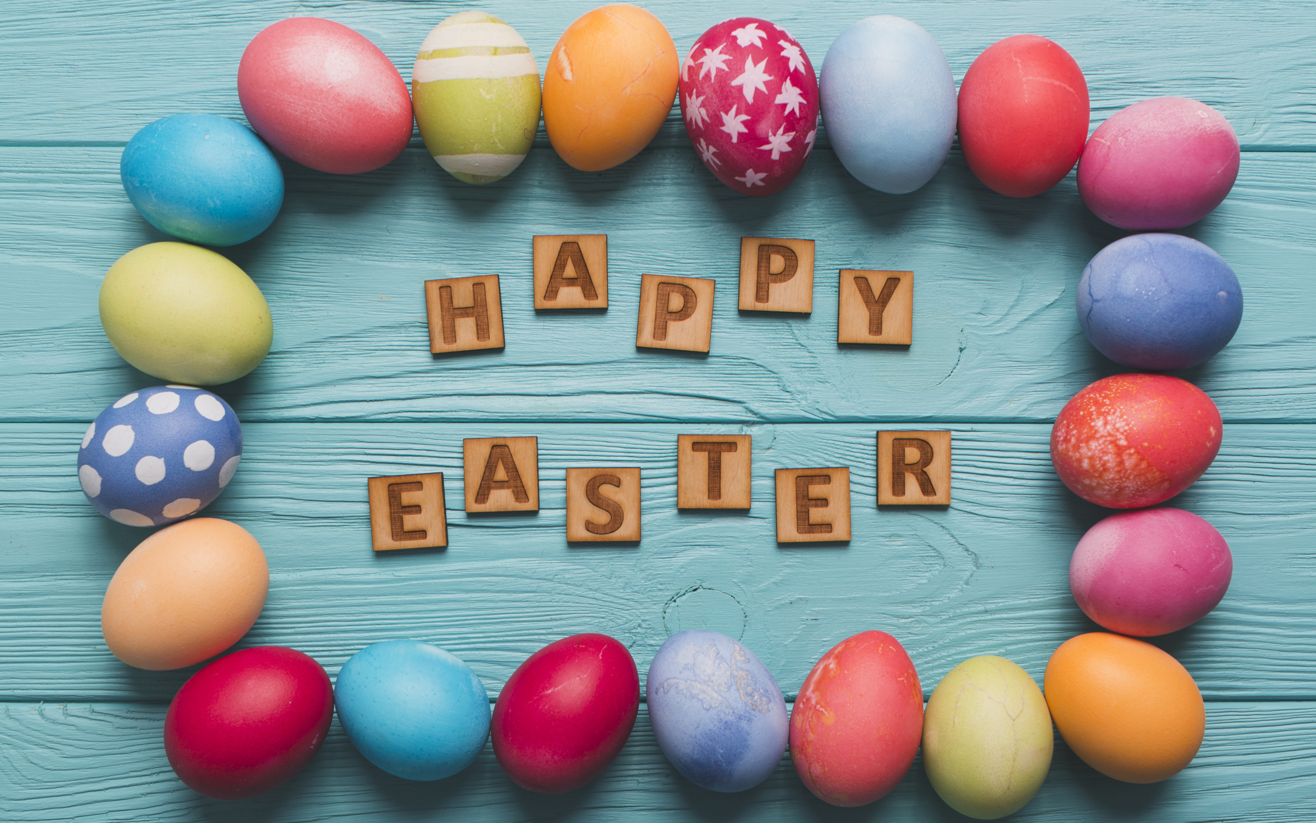 весна, colorful, Пасха, spring, Easter, eggs, decoration, Happy, frame, яйц...