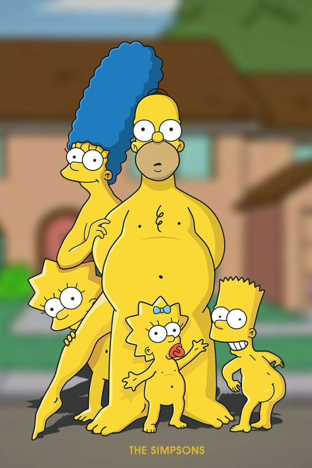 Симпсоны, Гомер, Мэгги, Maggie, Simpsons, Барт, Лиза, Мультфильм, The Simps...