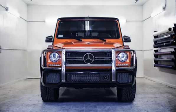 Картинка Mercedes, Front, AMG, G55, Face, W463, Bronze