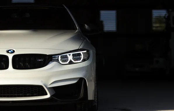 Картинка BMW, Predator, White, Sight, LED, F83