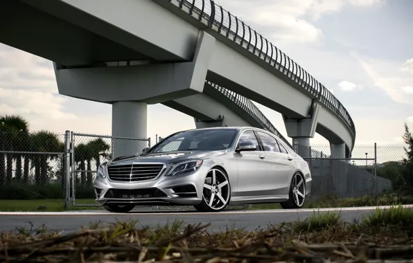 Картинка Mercedes, color, S550, lowered, matched