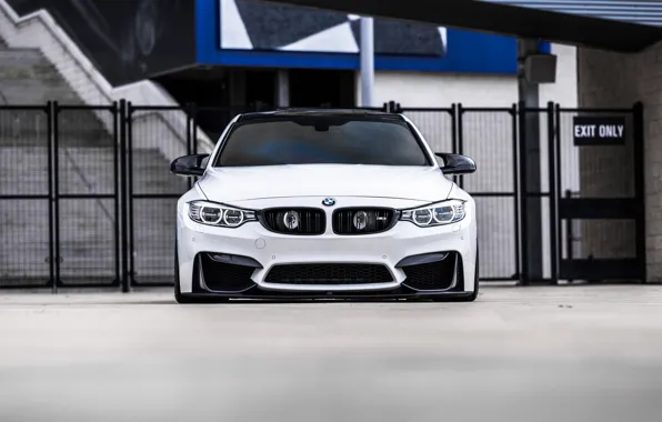 Картинка BMW, Front, White, Face, F82, Sight