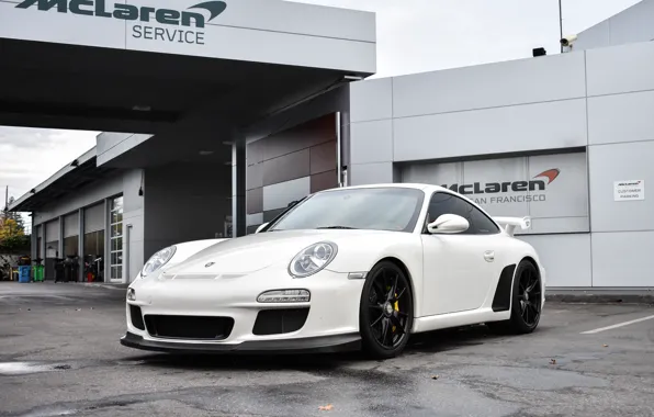 Картинка Porsche, GT3, White