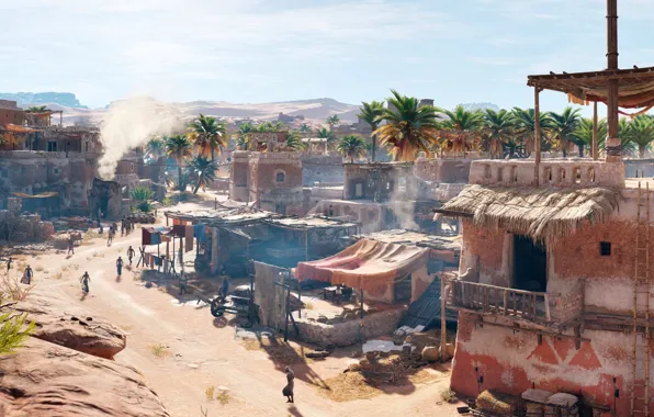 Картинка Поселение, Египет, Assassin's Creed Origins