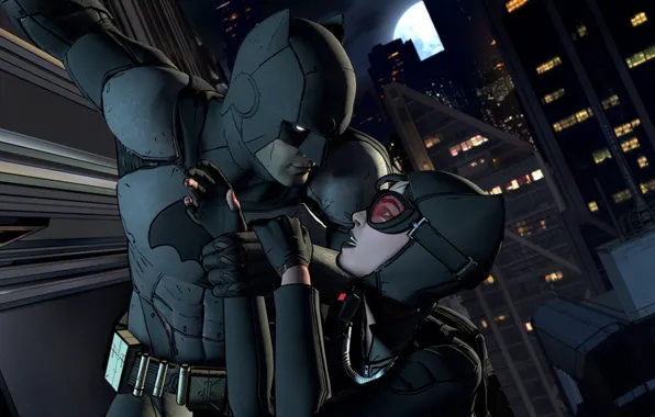 Картинка batman, маска, game, catwoman, mask, DC Comics, uniform, Batman - The Telltale Series