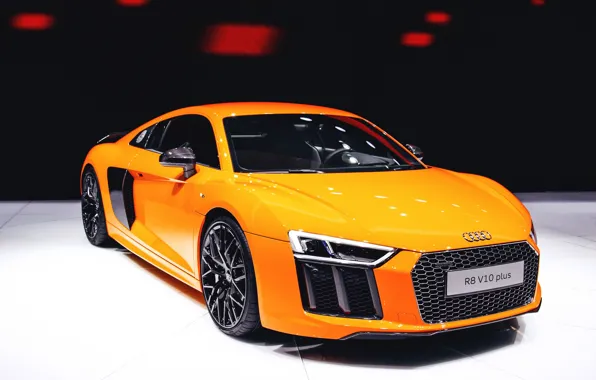 Картинка Audi, Orange, V10, Plus