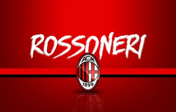 Картинка wallpaper, sport, logo, football, Serie A, AC Milan, Rossoneri