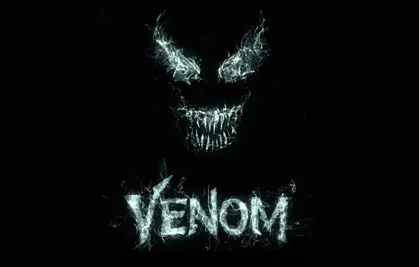 Картинка фон, лого, Глаза, black, Sony, Logo, Eyes, 2018, venom, Comics, MARVEL, Venom, Марвел, Комиксы, symbiont, …