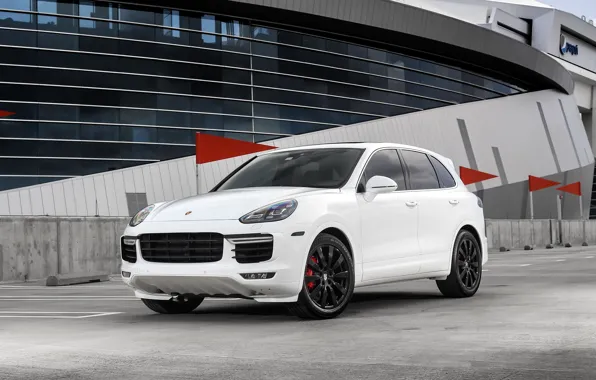 Картинка Porsche, with, Turbo, color, Cayenne, customized