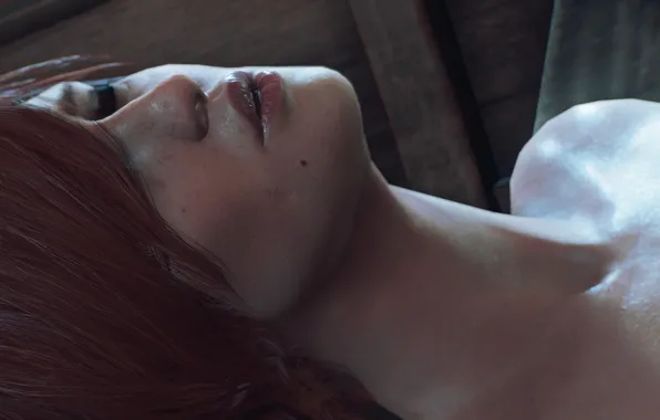 Картинка девушка, лицо, игра, girl, game, The Witcher, face, эмоция, The Witcher 3 Wild Hunt, The …