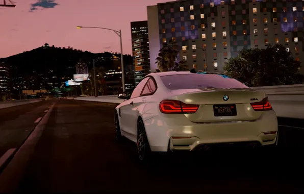 Картинка BMW, GTA V, GTA 5, CITY, CAR, GAME, FULL HD, ULTRA REALISTIC GRAPHICS