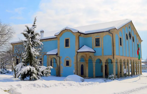 Картинка Зима, Снег, Дом, Winter, Snow