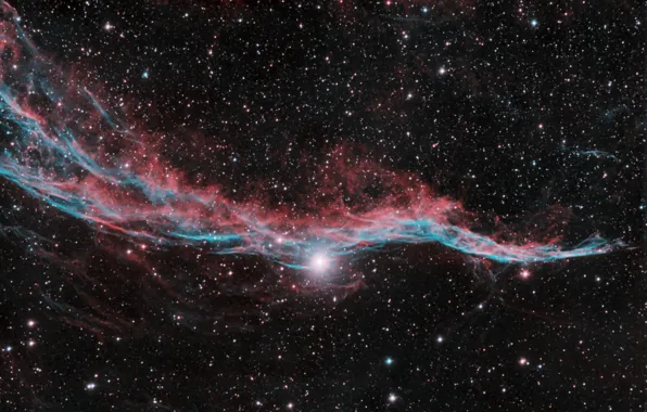 Картинка космос, звезды, Veil nebula