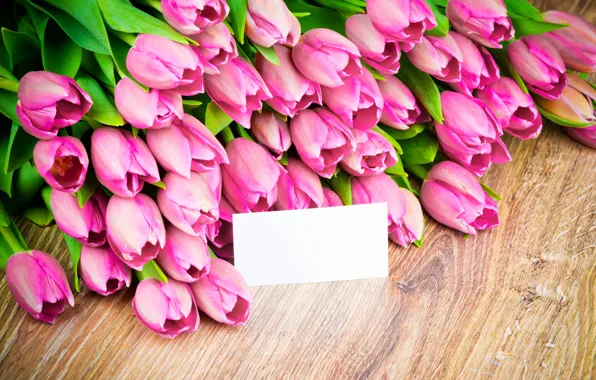 Картинка цветы, букет, тюльпаны, wood, pink, romantic, tulips, spring, розовые тюльпаны