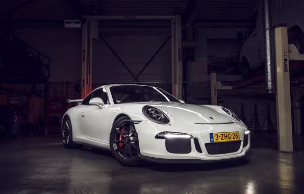 Картинка 911, Porsche, GT3, Garage