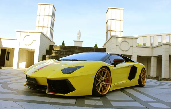 Картинка Lamborghini, Aventador, Pirelli, Edition, HyperForged