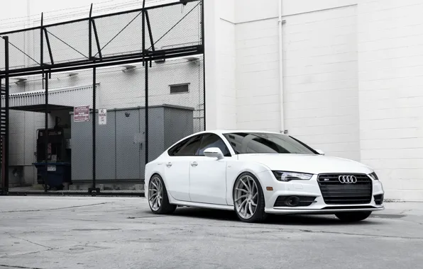 Картинка Audi, White, Titanium