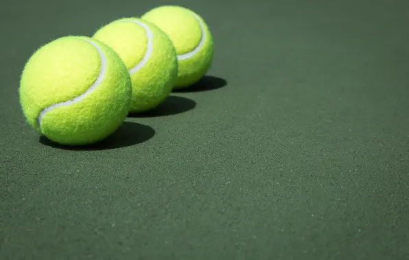 Картинка фон, цвет, Tennis Ball