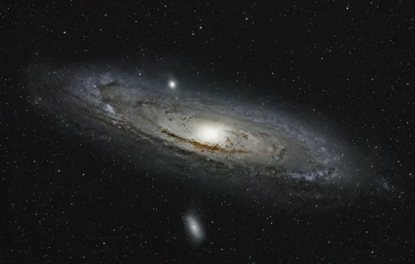 Картинка Галактика Андромеды, к Млечному Пути, Ближайшая