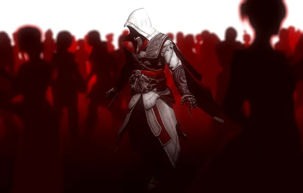 Картинка капюшон, Assassin's Creed, ezio auditore da firenze, Ezio Auditore