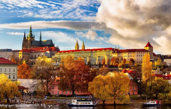 Картинка осень, Прага, Чехия