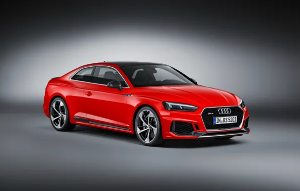 Картинка фон, Audi, ауди, купе, красная, Coupe, RS 5