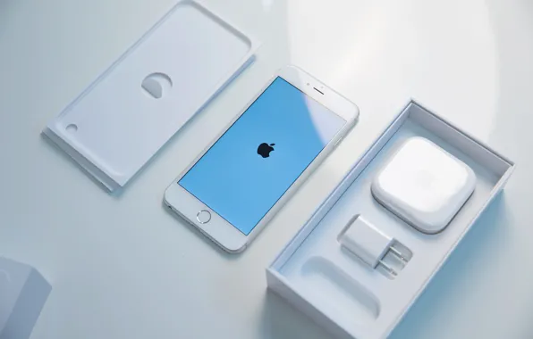Картинка Apple, iPhone, White, Cupertino