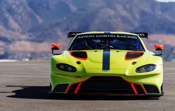 Картинка Aston Martin, Vantage, гоночное авто, 2018, GTE