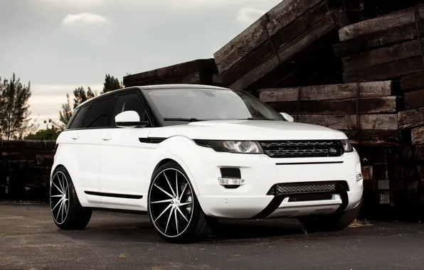 Картинка Land Rover, with, color, Evoque, exterior, painted, gloss, trim, matched