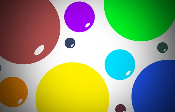Картинка шарики, синий, красный, абстракция, зеленый, фон, шары, текстура, light, balls, texture, широкоформатные обои, abstract wallpapers, …