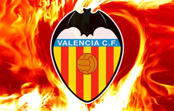 Картинка wallpaper, sport, logo, football, Valencia CF
