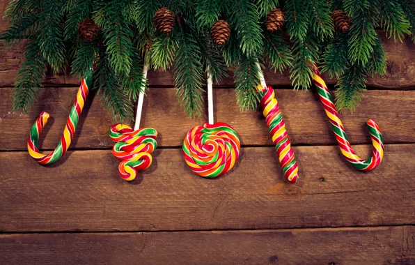 Картинка елка, Новый Год, Рождество, леденцы, Christmas, wood, Merry Christmas, Xmas, gift, decoration, lollipop