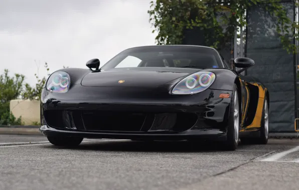 Картинка Porsche, Black, Carrera
