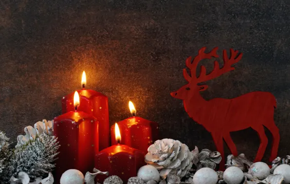Картинка свечи, Новый Год, Рождество, merry christmas, decoration, xmas, holiday celebration