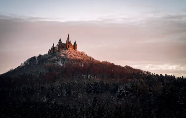 Картинка пейзаж, Germany, Castle Hohenzollern