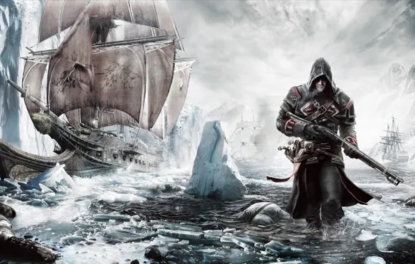 Картинка Ubisoft, Game, Шэй Патрик Кормак, Assassin's Creed: Rogue