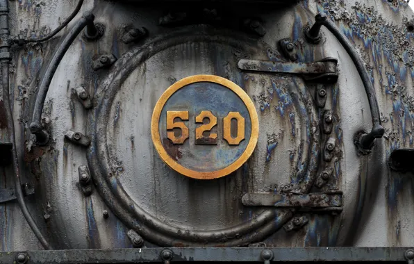 Картинка train, rusty, steam locomotive