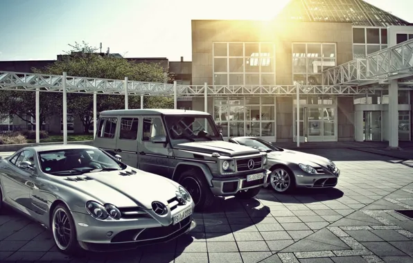 Картинка SLR, Mercedes, Mclaren, G65