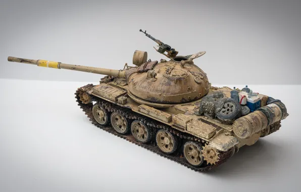 Картинка игрушка, средний танк, моделька, Иракский Т-62