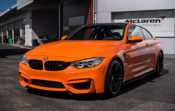 Картинка BMW, Orange, 2015, M4, 4961