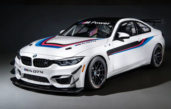 Картинка гоночное авто, 2018, GT4, BMW M4
