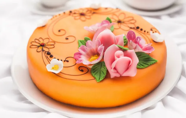 Картинка торт, декор, глазурь