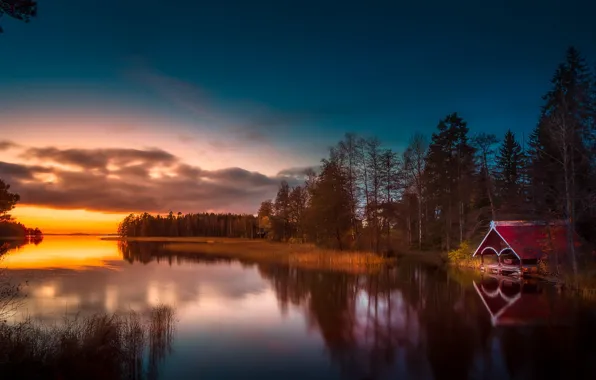 Картинка Finland, Lake, Järvi