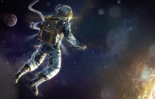 Картинка space, atmosphere, astronaut