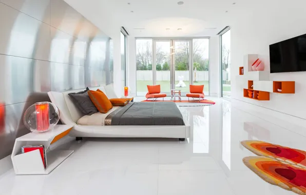 Картинка дизайн, стиль, комната, интерьер, спальня, Dallas Dwelling, by Cantoni