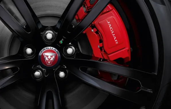 Картинка морда, Jaguar, логотип, колесо, диск, шина, 2017, крепление, XJR 575