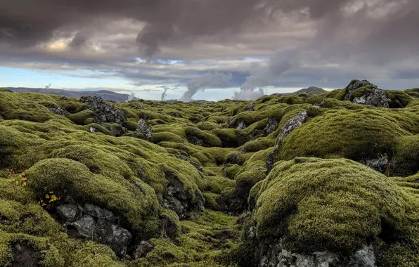 Картинка небо, природа, Iceland